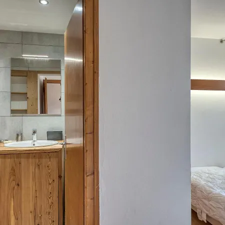 Renove Avec Balcon, Proche Pistes & Centre, 1 Chambre, Parking, Wi-fi, 4 Pers - Jaillet - Fr-1-453-285 아파트 메게브